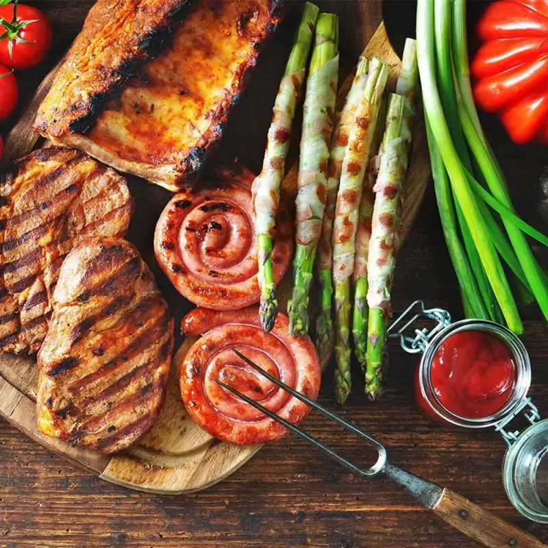 Grelhador de churrasco Gastroback Design Advanced Pro BBQ