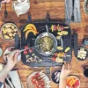 Conjunto de raclette e fondue Gastroback Family And Friends
