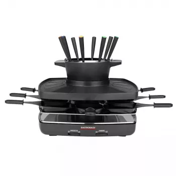 Conjunto de raclette e fondue Gastroback Family And Friends