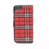 Capa tipo carteira Tellur TLL184031 para iPhone 7 preto vermelho