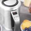 Chaleira elétrica Gastroback 1,7 L 3000 W preto aço inoxidável
