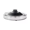 Chaleira elétrica Gastroback 1,7 L 3000 W preto aço inoxidável