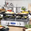 Conjunto de raclette e fondue Gastroback Design Raclette-Fondue Advanced Plus 2200W