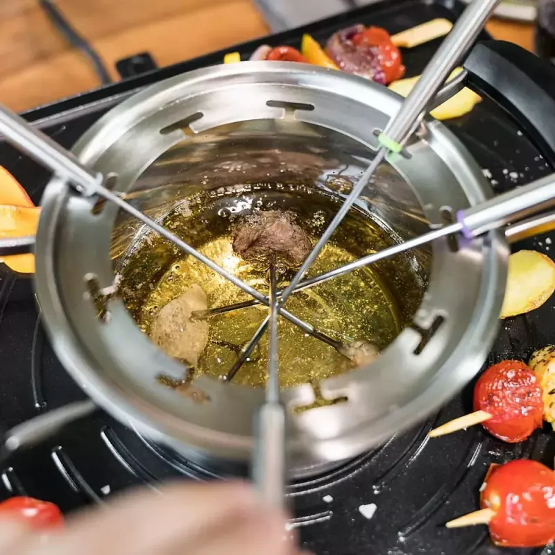 Conjunto de raclette e fondue Gastroback Design Raclette-Fondue Advanced Plus 2200W