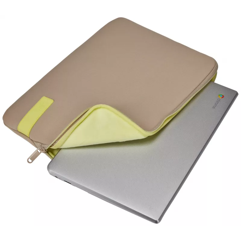 Case Logic Reflect REFPC-113 Plaza Taupe/Sun-Lime 33,8 cm (13,3 polegadas) capa sleeve