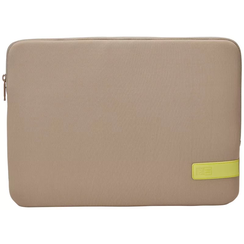 Case Logic Reflect REFPC-116 Plaza Taupe/Sun-Lime 39,6 cm (15,6 polegadas) bolsa sleeve laranja