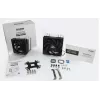 Arrefecedor de CPU ZALMAN CNPS10X PERFORMA ST com ventoinha de 120 mm e 4 heatpipes