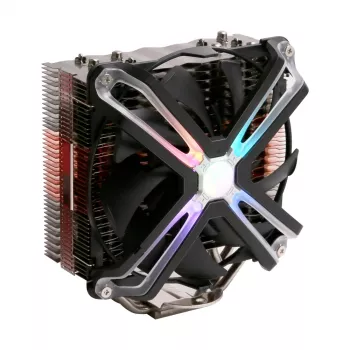Sistema de arrefecimento para computador Zalman CNPS17X arrefecedor de processador 14 cm preto, cinzento