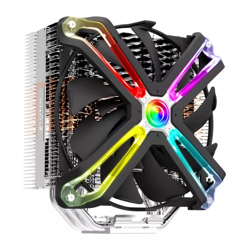 Sistema de arrefecimento para computador Zalman CNPS17X arrefecedor de processador 14 cm preto, cinzento