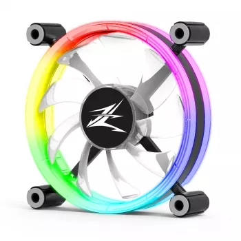 Sistema de arrefecimento para computador Zalman ZM-LF120 ventoinha para caixa de computador 12 cm preto, branco
