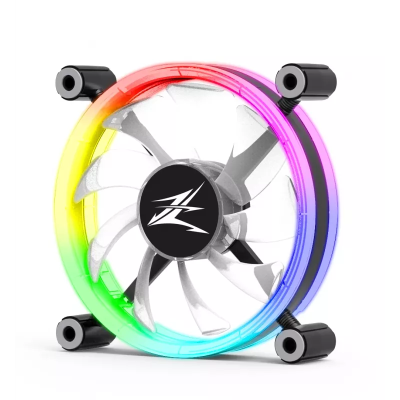 Sistema de arrefecimento para computador Zalman ZM-LF120 ventoinha para caixa de computador 12 cm preto, branco