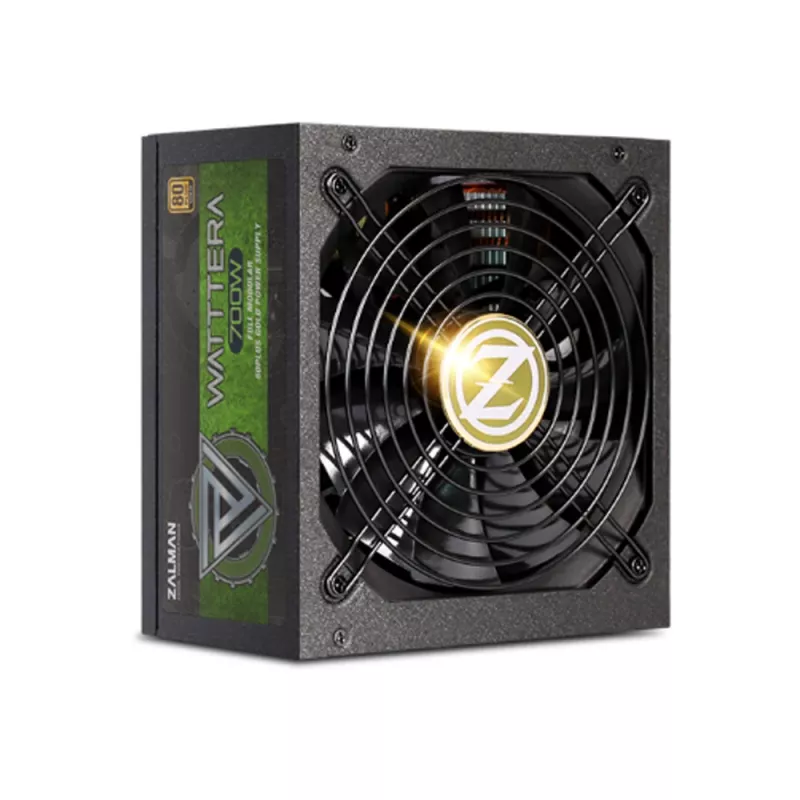 Fonte de alimentação Zalman ZM700-EBTII 700 W 24-pol ATX ATX preto