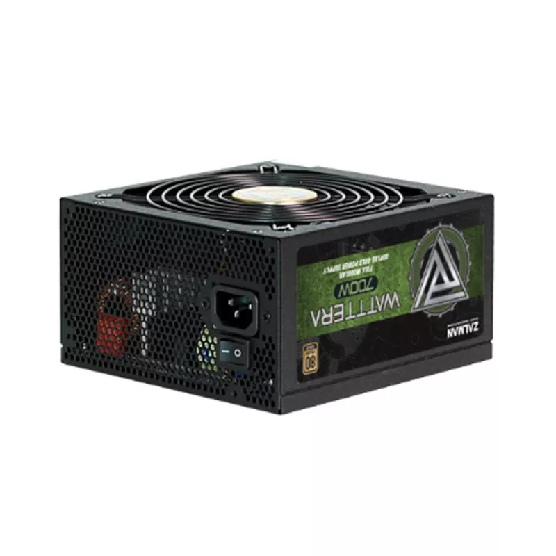 Fonte de alimentação Zalman ZM700-EBTII 700 W 24-pol ATX ATX preto