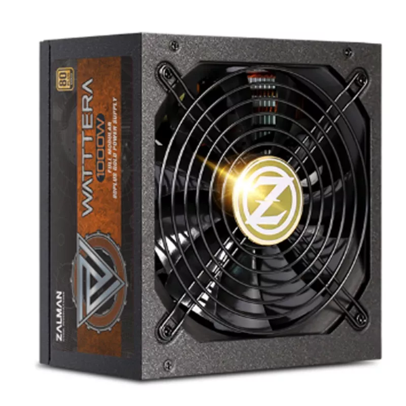 Fonte de alimentação Zalman ZM1000-EBTII 1000 W 24-Pin ATX ATX preto