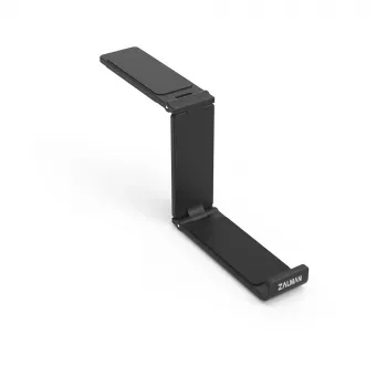 Suporte para auscultadores Zalman ZM-FH10 BK alumínio borracha aço preto