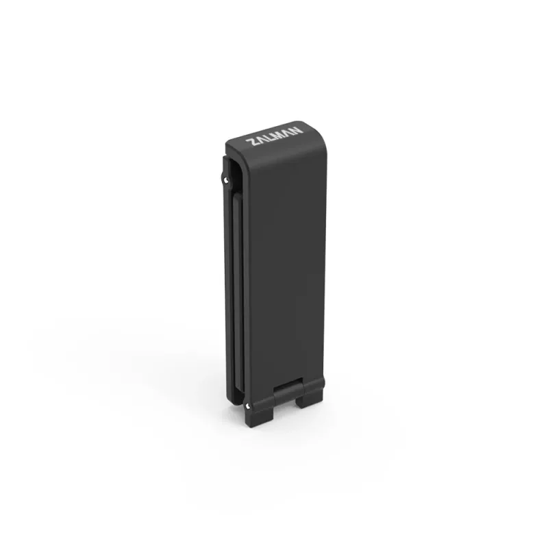 Suporte para auscultadores Zalman ZM-FH10 BK alumínio borracha aço preto