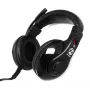 Auscultadores com microfone Zalman ZM-HPS200 com fios arco de cabeça gaming preto