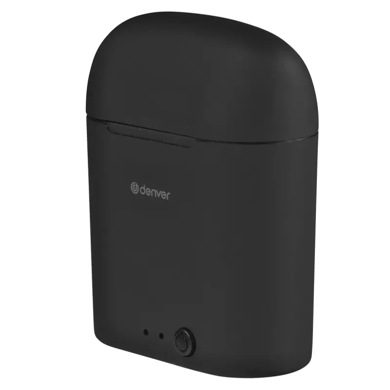 Auscultadores com microfone Denver TWE-46 preto