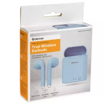 Auscultadores Denver TWE-46LIGHTBLUE