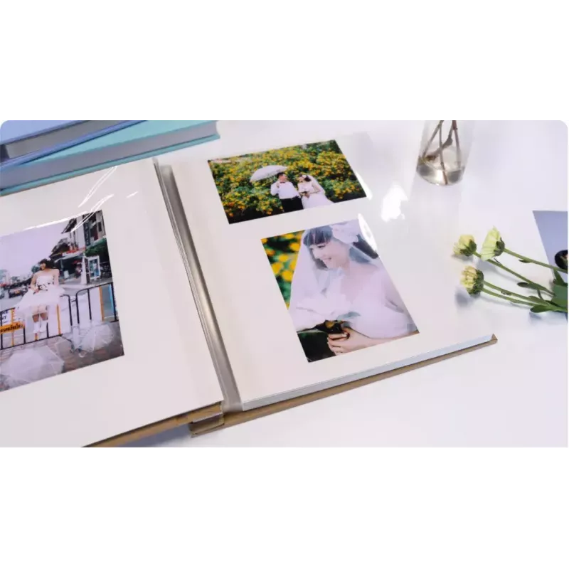 Álbum de recordações fotográficas Kodak 9891313 — 20 páginas, 235×270 mm, capa em papel kraft