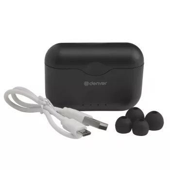 Headset Denver TWE-37 preto