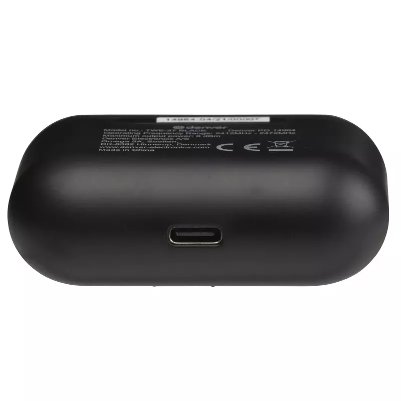 Headset Denver TWE-37 preto