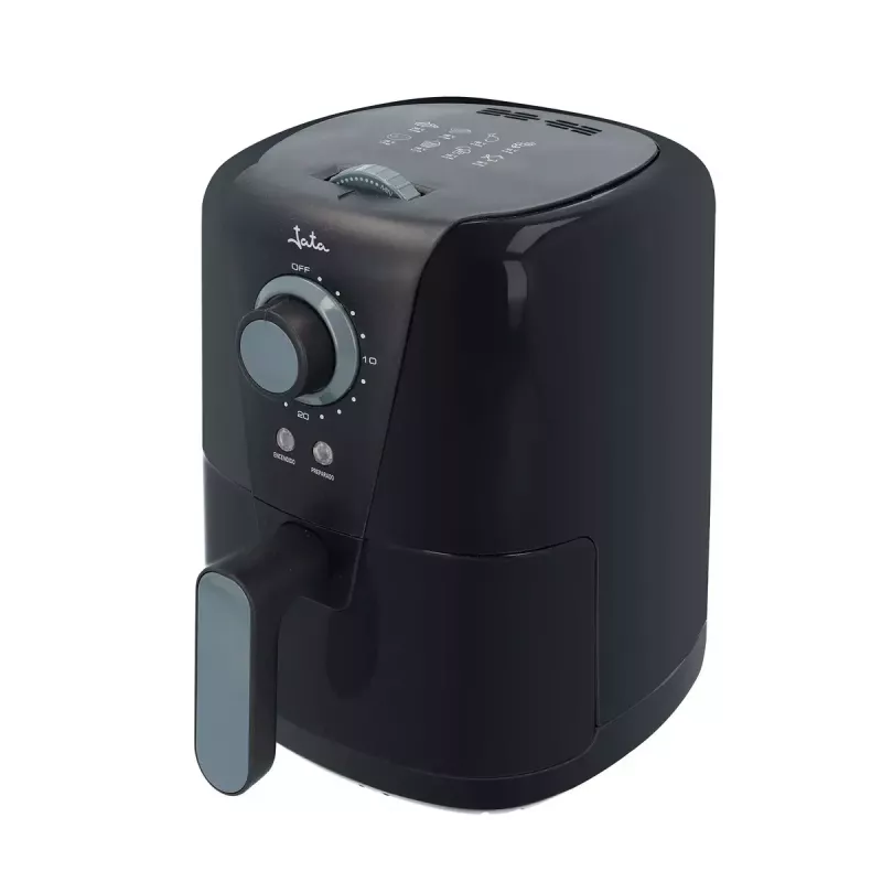 Fritadeira de ar quente JATA JEFR1221 Single 1,5 l 1000 W Preto