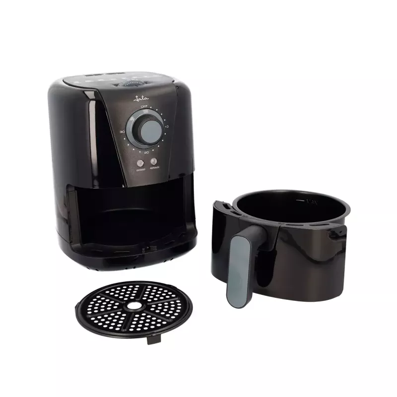Fritadeira de ar quente JATA JEFR1221 Single 1,5 l 1000 W Preto