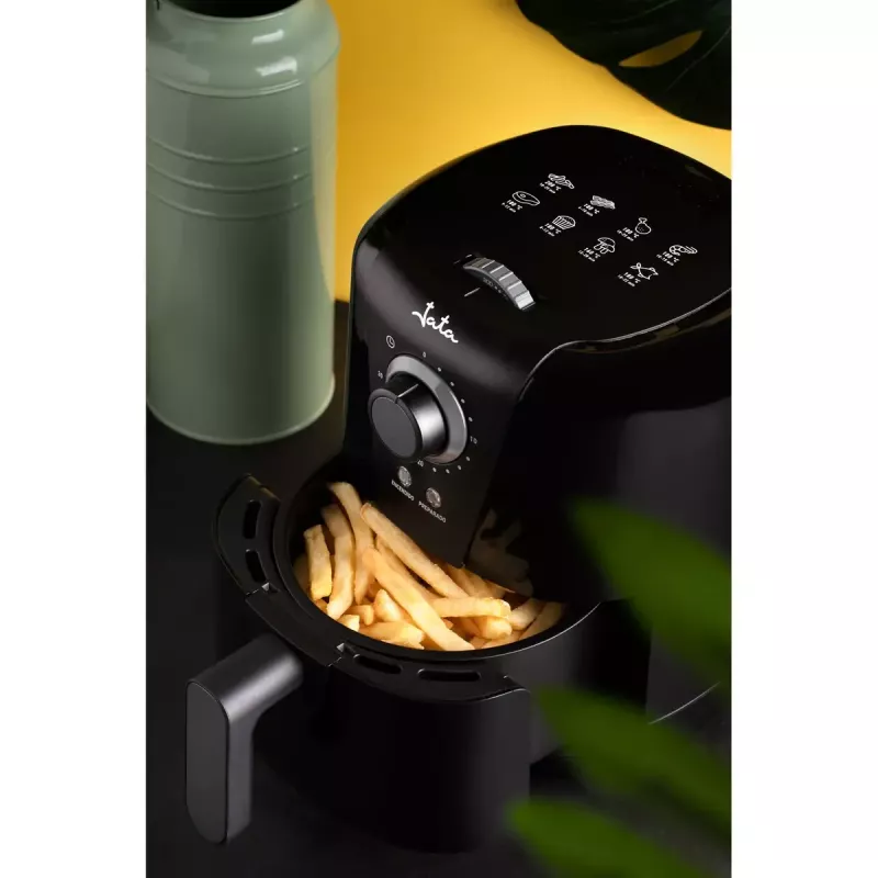 Fritadeira de ar quente JATA JEFR1221 Single 1,5 l 1000 W Preto