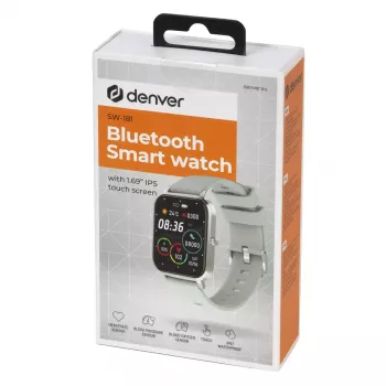 Smartwatch Denver SW-181 Cinzento Prateado