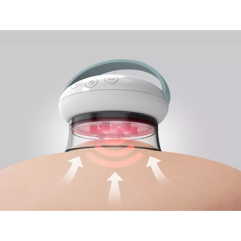 Massajador HoMedics Smoothee IR Pernas Branco 4 cabeças a pilhas