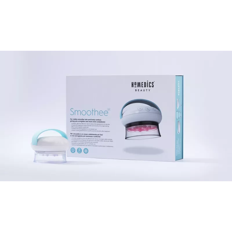 Massajador HoMedics Smoothee IR Pernas Branco 4 cabeças a pilhas