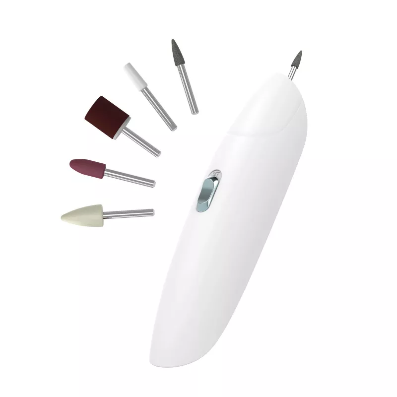 Conjunto elétrico de manicura/pedicura HoMedics 5 em 1 5 acessórios Pilha Plástico