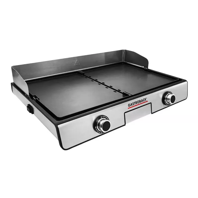Grelhador de contacto Gastroback Design Plancha & BBQ 2000 W Aço inoxidável
