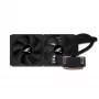 Zalman Reserator5 Z24 refrigeração líquida tudo-em-um para CPU, 2 ventoinhas PWM de 120 mm, LGA1700/AM4, preta