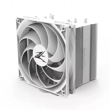 Zalman CNPS10X PERFORMA White Dissipador de CPU de alto desempenho com revestimento branco, 180 W TDP, 135 mm EBR dissipador de ar para processador 13,5 cm