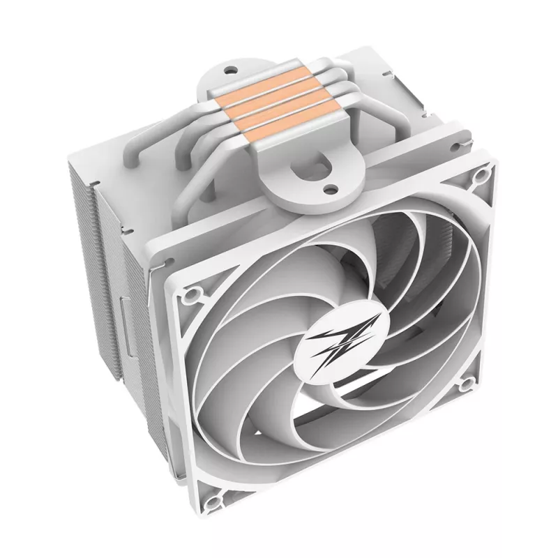 Zalman CNPS10X PERFORMA White Dissipador de CPU de alto desempenho com revestimento branco, 180 W TDP, 135 mm EBR dissipador de ar para processador 13,5 cm