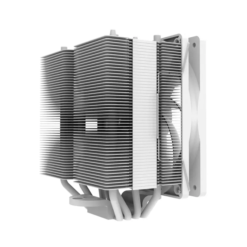Zalman CNPS10X PERFORMA White Dissipador de CPU de alto desempenho com revestimento branco, 180 W TDP, 135 mm EBR dissipador de ar para processador 13,5 cm