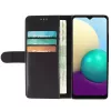 Capa com carteira Krusell Galaxy A02 16,5 cm Preto 3 compartimentos para cartões