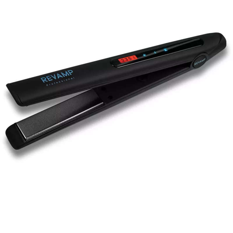 Revamp Progloss Touch Digital Ferro de alisar Warm Preto 3 m