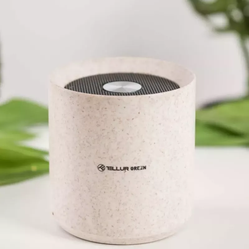 Altifalante portátil Tellur Bluetooth verde 3W creme