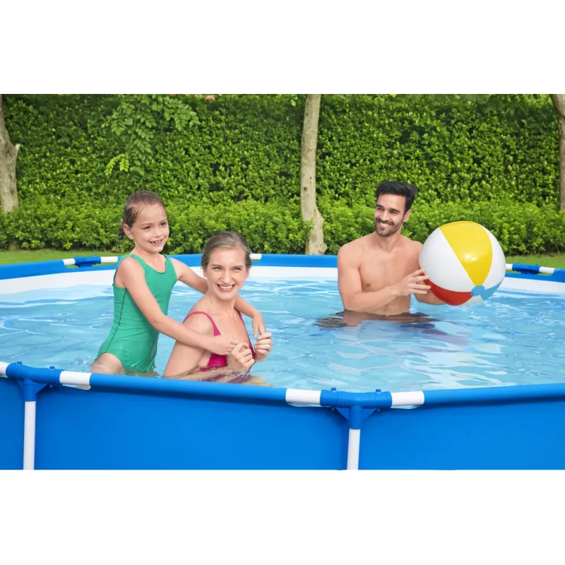 Piscina com estrutura Bestway Steel Pro 13' x 33 polegadas/3,96 m x 84 cm capacidade 8680 L