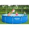Piscina com estrutura Bestway Steel Pro 13' x 33 polegadas/3,96 m x 84 cm capacidade 8680 L