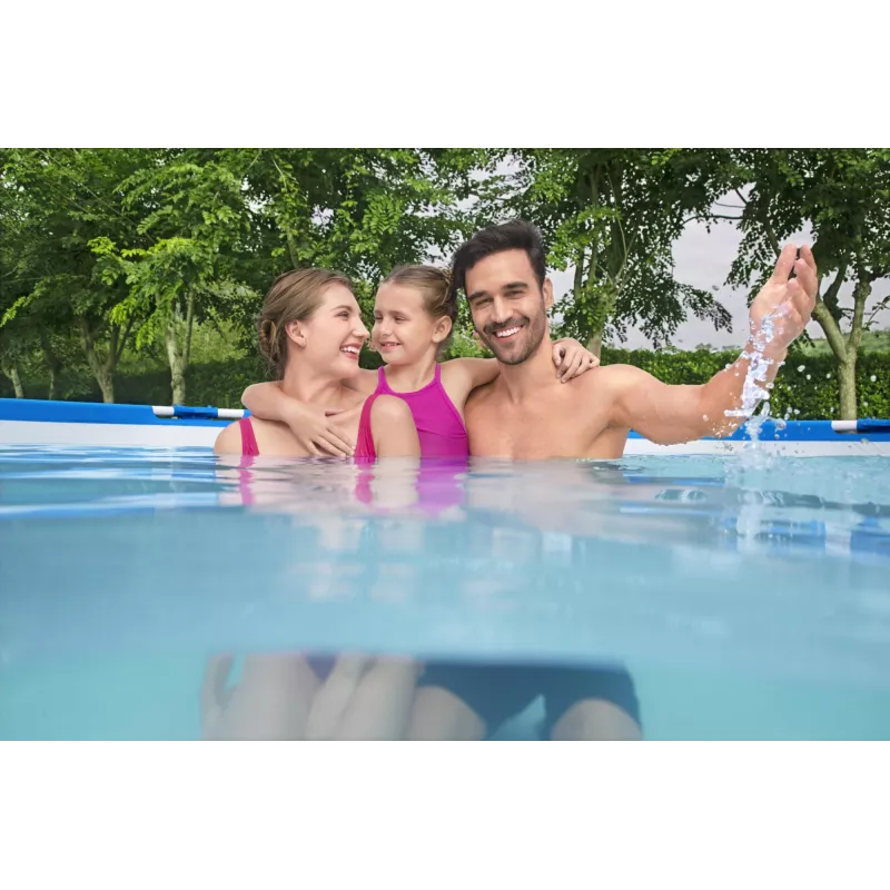 Piscina com estrutura Bestway Steel Pro 13' x 33 polegadas/3,96 m x 84 cm capacidade 8680 L