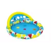 Piscina insuflável Bestway 52378, dimensões 47 polegadas x 46 polegadas x 18 polegadas (piscina de jardim insuflável)