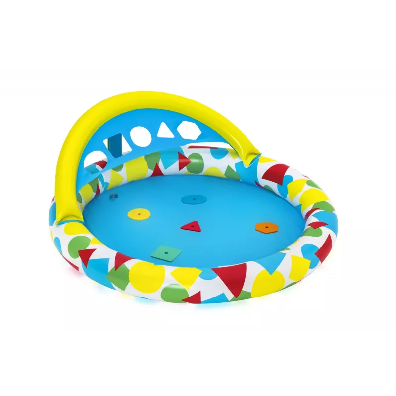 Piscina insuflável Bestway 52378, dimensões 47 polegadas x 46 polegadas x 18 polegadas (piscina de jardim insuflável)