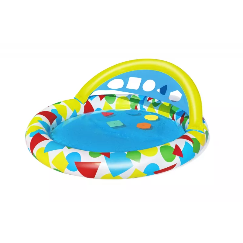 Piscina insuflável Bestway 52378, dimensões 47 polegadas x 46 polegadas x 18 polegadas (piscina de jardim insuflável)