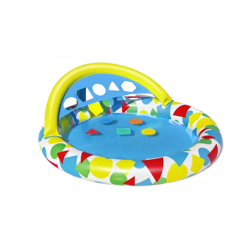 Piscina insuflável Bestway 52378, dimensões 47 polegadas x 46 polegadas x 18 polegadas (piscina de jardim insuflável)