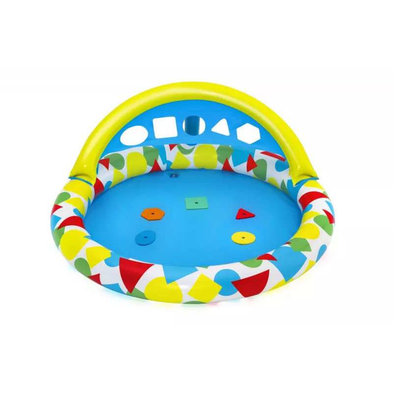 Piscina insuflável Bestway 52378, dimensões 47 polegadas x 46 polegadas x 18 polegadas (piscina de jardim insuflável)