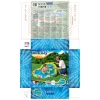 Piscina insuflável Bestway 52378, dimensões 47 polegadas x 46 polegadas x 18 polegadas (piscina de jardim insuflável)